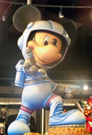 Mission Space Mickey at the Mission Space Pavilion
